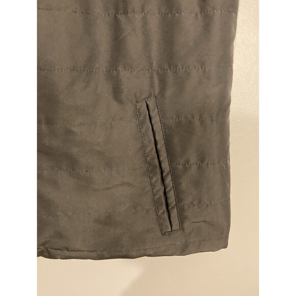 Lauren Ralph Lauren Women Reversible Vest LP L Petite Brown Knit Quilted Riding - Picture 10 of 15